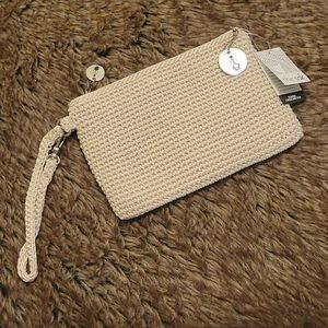 The Sak hand crotched clutch NWT